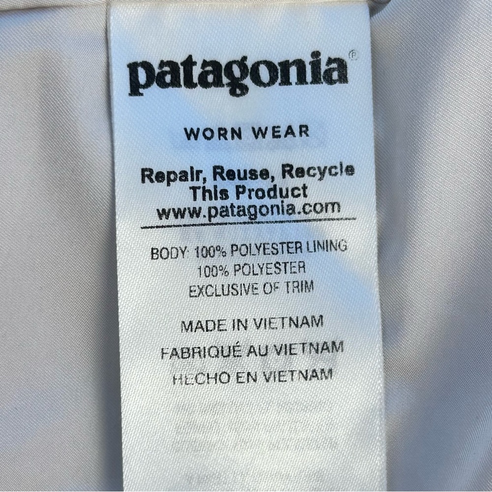 Patagonia Women's Los Gatos Fleece Jacket Full Zip Birch White | Size Medium - Picture 11 of 12